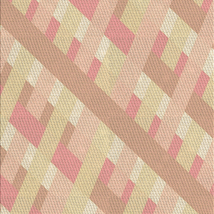 Patterned Orange Rug, pat1556brn