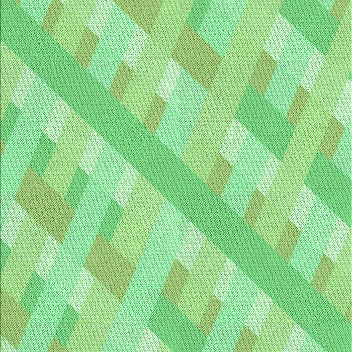 Machine Washable Transitional Jade Green Rug, wshpat1556grn