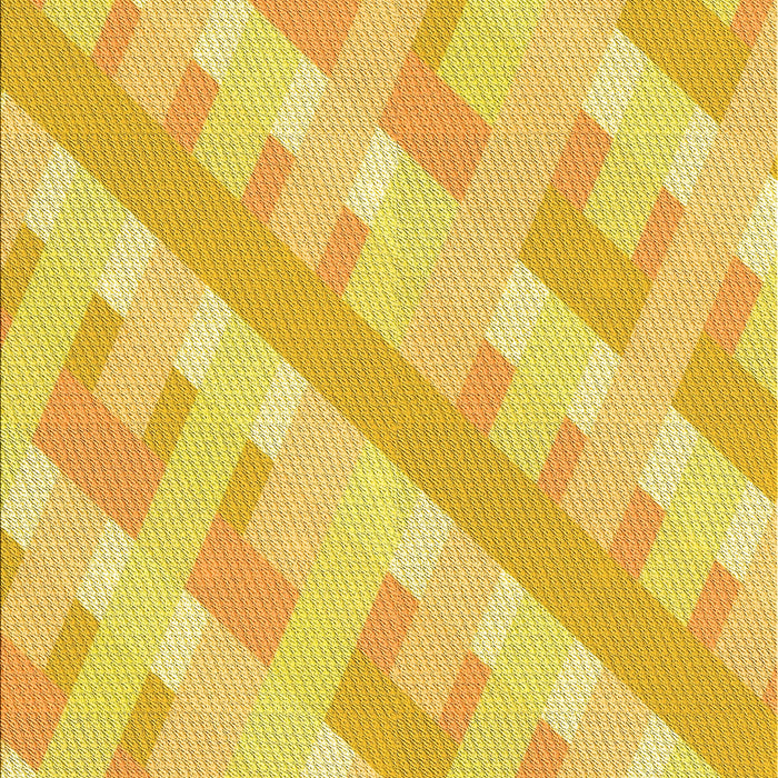 Patterned Yellow Rug, pat1556yw