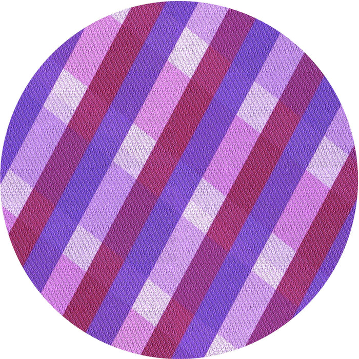 Square Machine Washable Transitional Purple Rug in a Living Room, wshpat1557pur