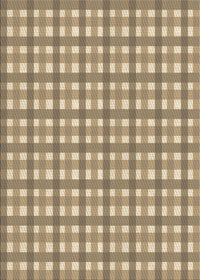 Machine Washable Transitional Brown Rug, wshpat1558brn