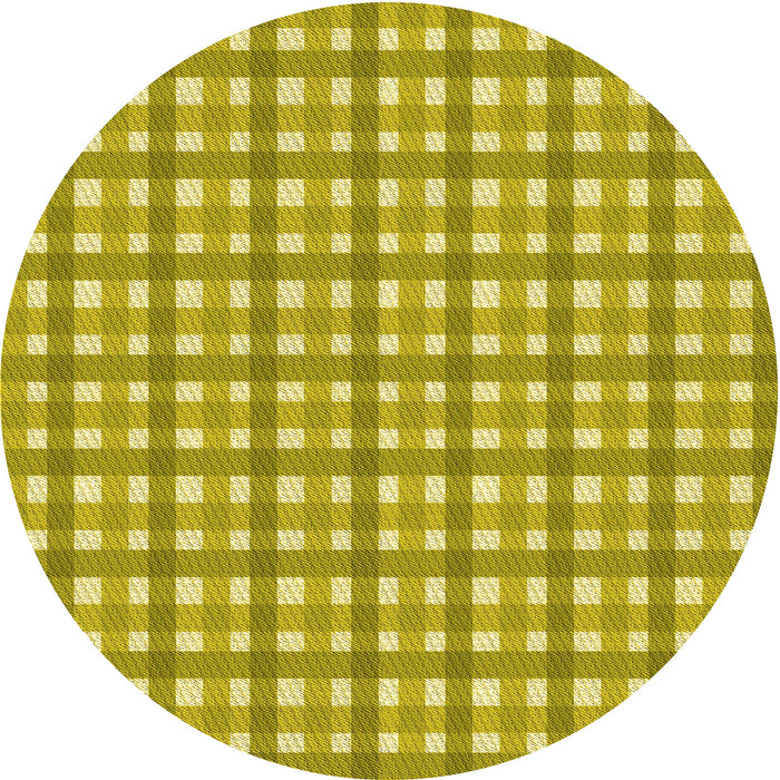 Square Machine Washable Transitional Bright Gold Yellow Rug in a Living Room, wshpat1558yw