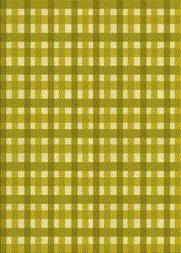 Machine Washable Transitional Bright Gold Yellow Rug, wshpat1558yw