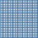 Square Patterned Light Sky Blue Novelty Rug, pat1558