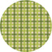 Square Machine Washable Transitional Green Rug in a Living Room, wshpat1559brn