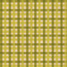 Round Machine Washable Transitional Bold Yellow Rug, wshpat1559org