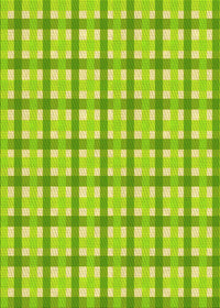 Machine Washable Transitional Green Yellow Green Rug, wshpat1559yw