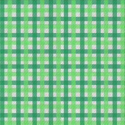 Square Patterned Jade Green Novelty Rug, pat1559