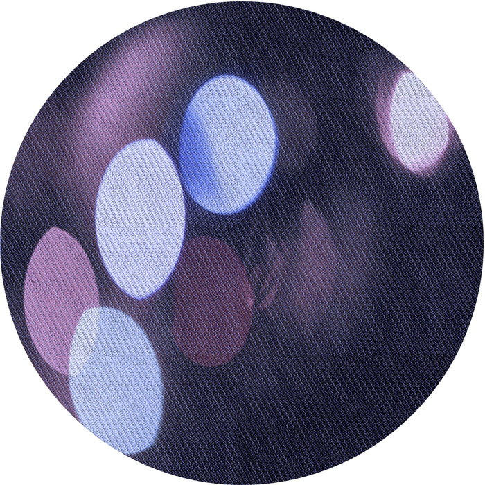 Square Patterned Periwinkle Purple Rug, pat156blu