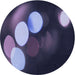 Square Patterned Periwinkle Purple Rug, pat156blu