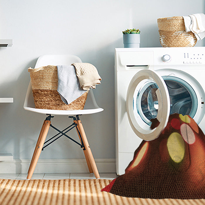 Machine Washable Transitional Maroon Red Rug in a Washing Machine, wshpat156org