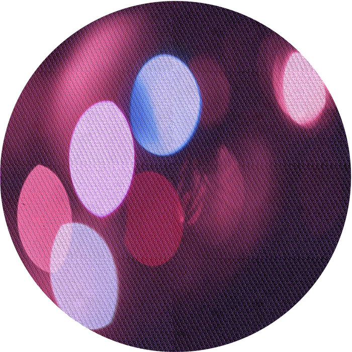 Square Machine Washable Transitional Orchid Purple Rug in a Living Room, wshpat156pur