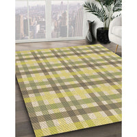 Patterned Copper Brown Rug, pat1560brn