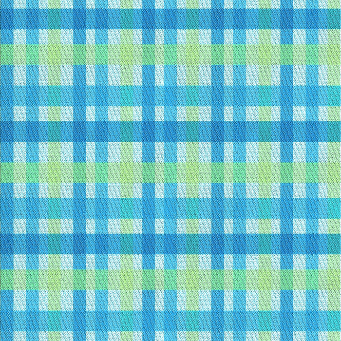 Patterned Dark Turquoise Green Rug, pat1560lblu