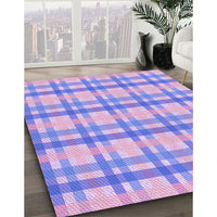 Patterned Purple Rug, pat1560pur