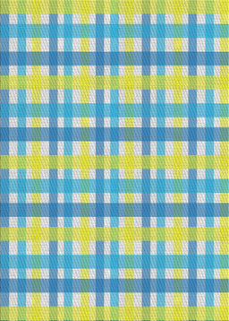 Patterned Pale Green Novelty Rug, pat1560