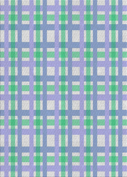 Patterned Mint Green Novelty Rug, pat1561