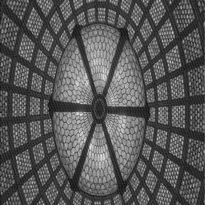 Machine Washable Transitional Charcoal Black Rug, wshpat1562gry