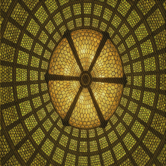 Round Machine Washable Transitional Night Red Rug, wshpat1562yw