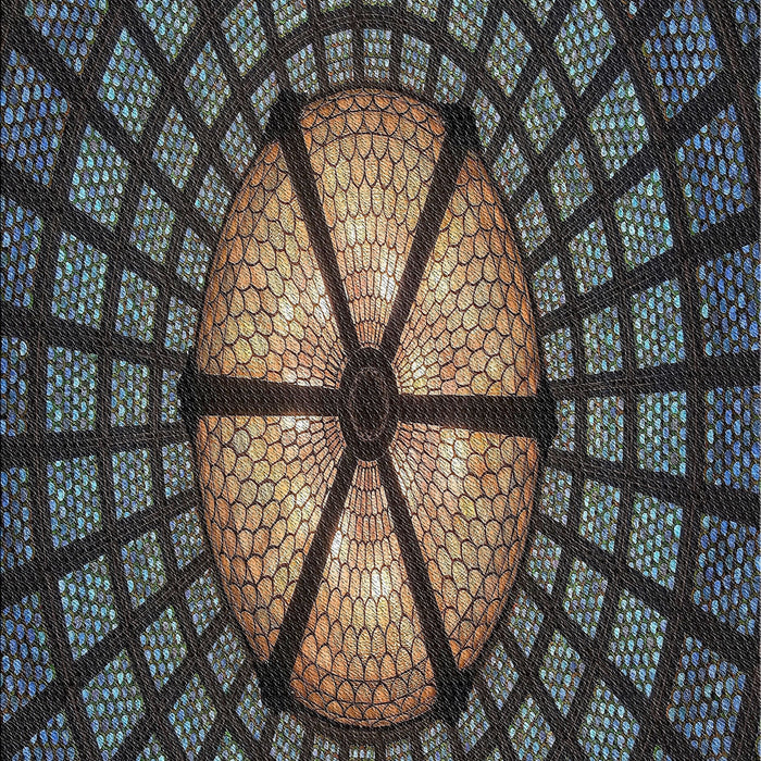 Machine Washable Transitional Midnight Gray Rug, wshpat1562