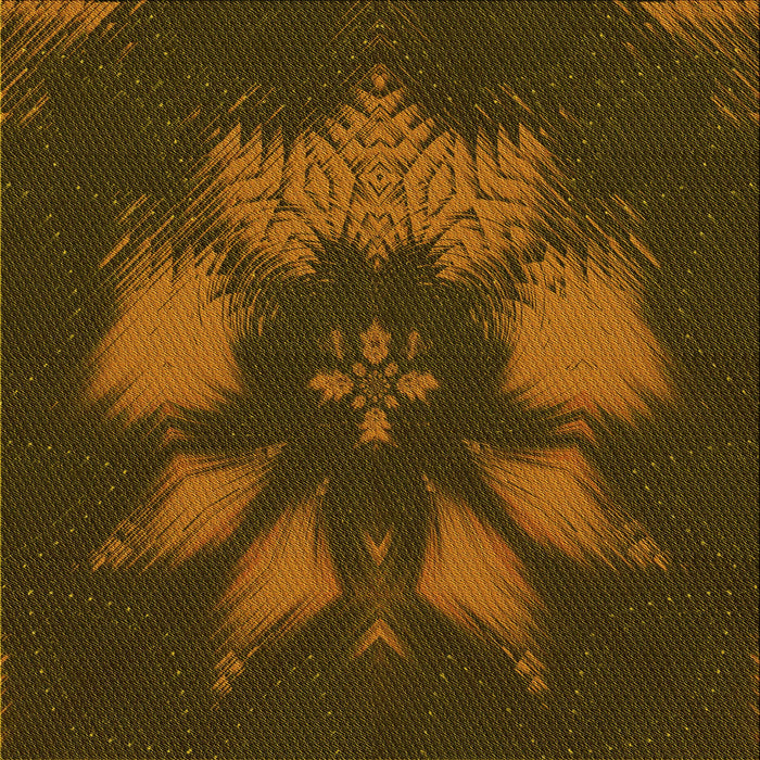 Round Patterned Red Rug, pat1564yw