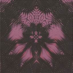Square Patterned Mauve Taupe Purple Novelty Rug, pat1564
