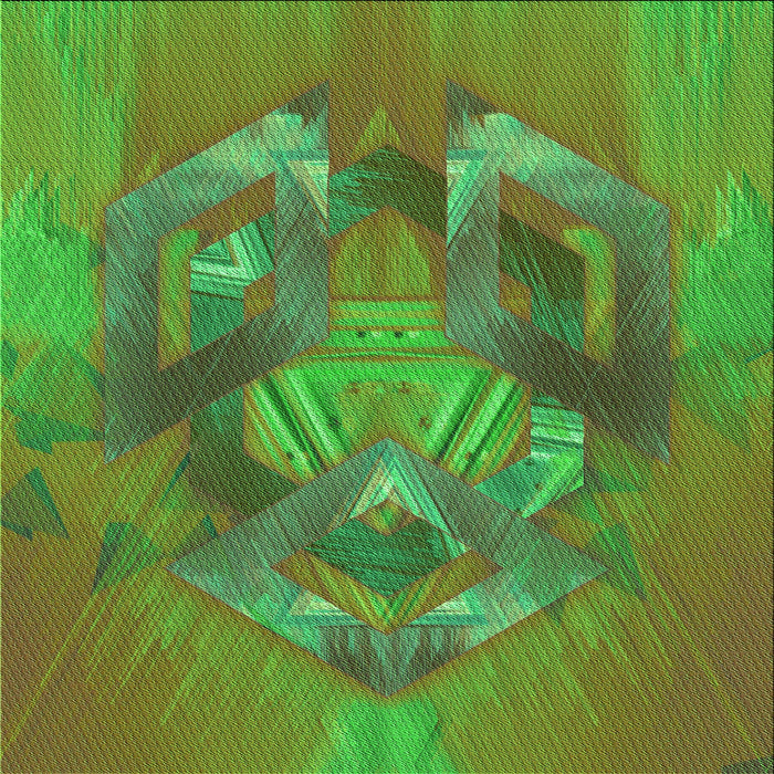 Round Machine Washable Transitional Seaweed Green Rug, wshpat1566grn