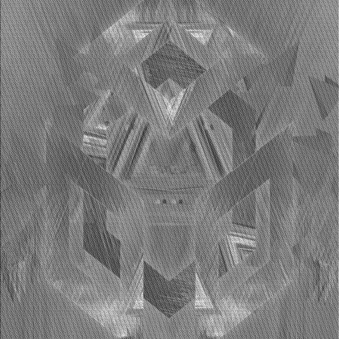 Machine Washable Transitional Ash Gray Rug, wshpat1566gry