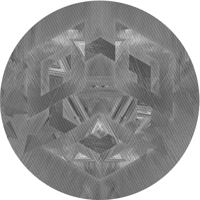 Square Machine Washable Transitional Ash Gray Rug in a Living Room, wshpat1566gry