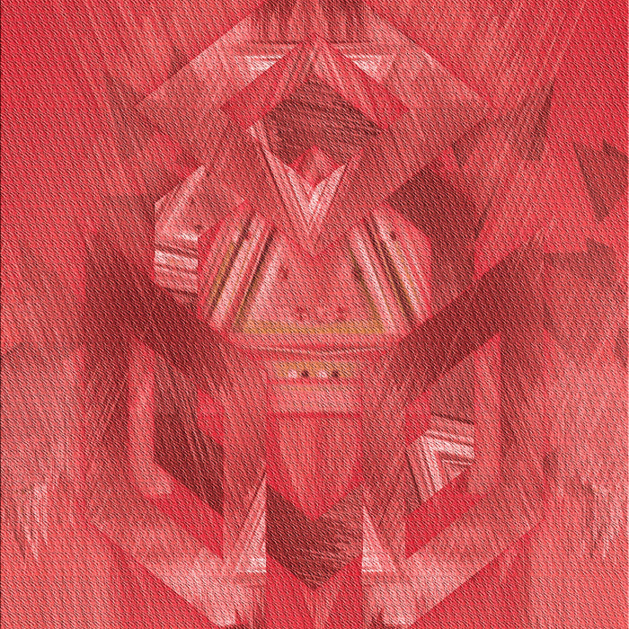 Machine Washable Transitional Orange Rug, wshpat1566rd