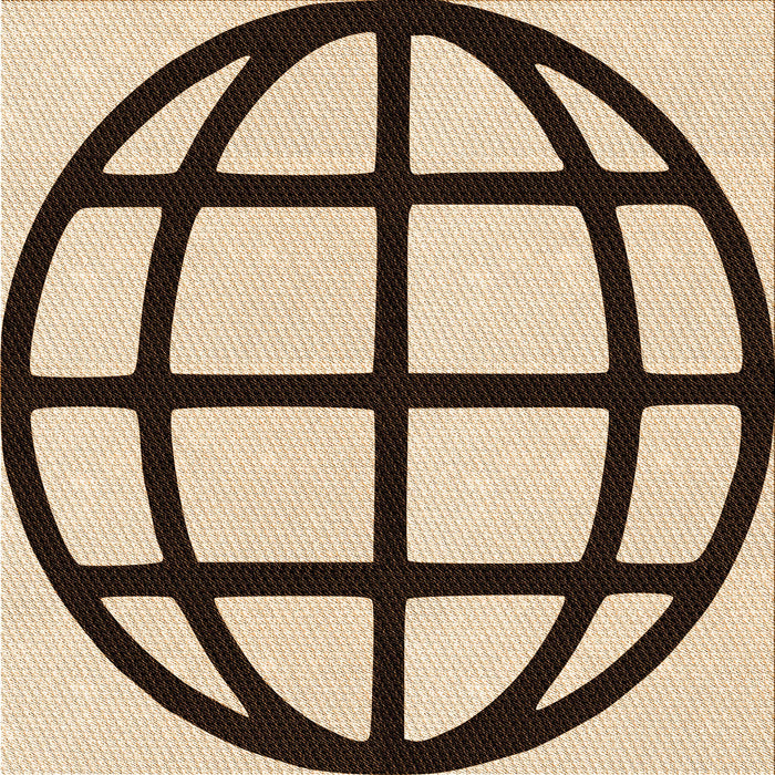 Round Machine Washable Transitional Deep Peach Orange Rug, wshpat1567org