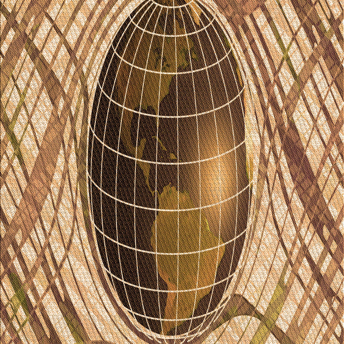 Machine Washable Transitional Yellow Orange Rug, wshpat1568org