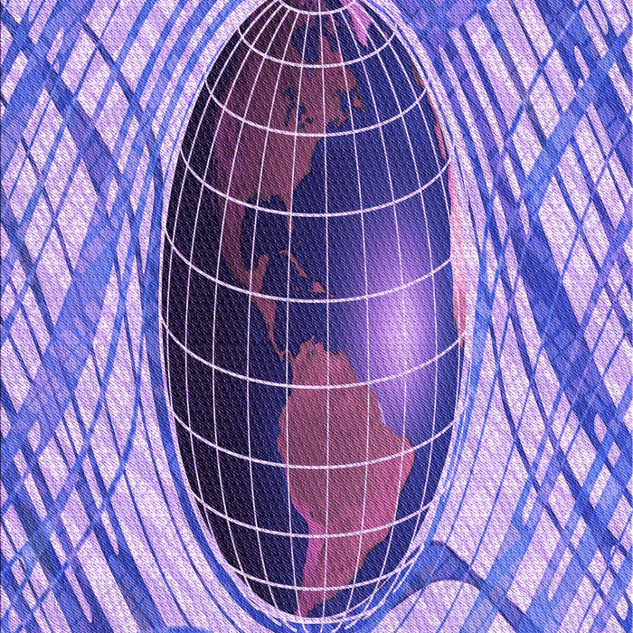 Patterned Amethyst Purple Rug, pat1568pur