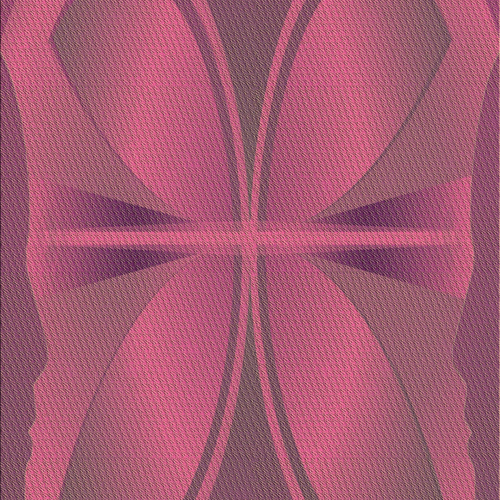 Machine Washable Transitional Pink Violet Pink Rug, wshpat1569brn