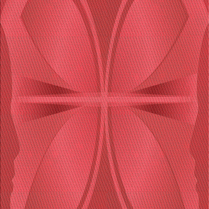 Machine Washable Transitional Red Rug, wshpat1569rd