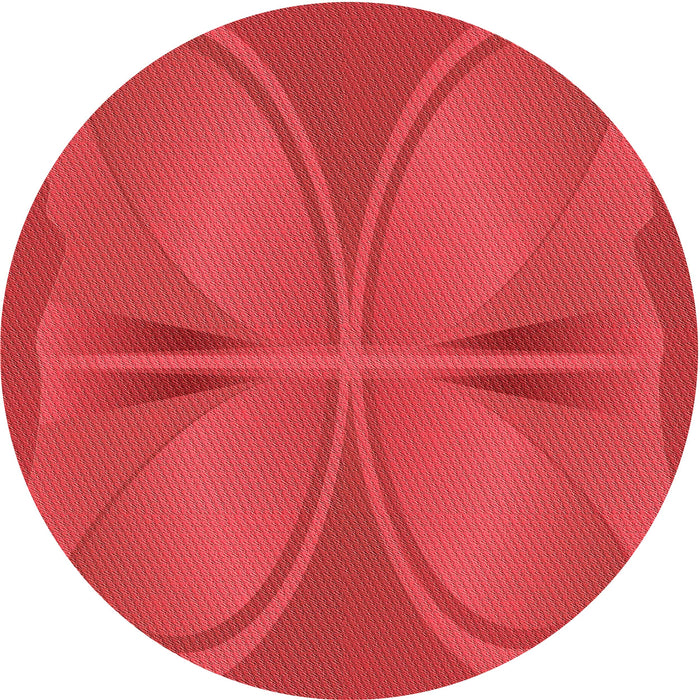 Square Patterned Red Rug, pat1569rd