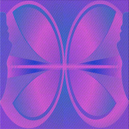 Sideview of Machine Washable Transitional Purple Daffodil Purple Rug, wshpat1569