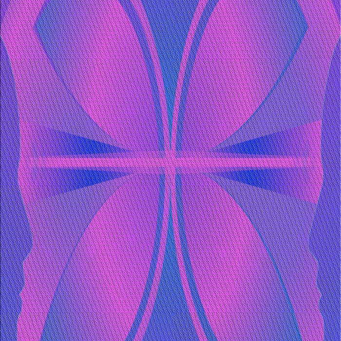 Patterned Purple Modern Rug, pat1569