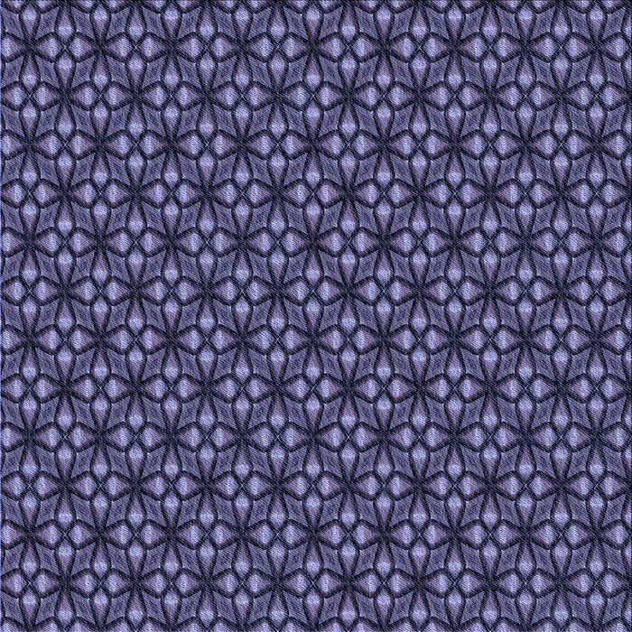 Round Patterned Medium Slate Blue Rug, pat1570blu