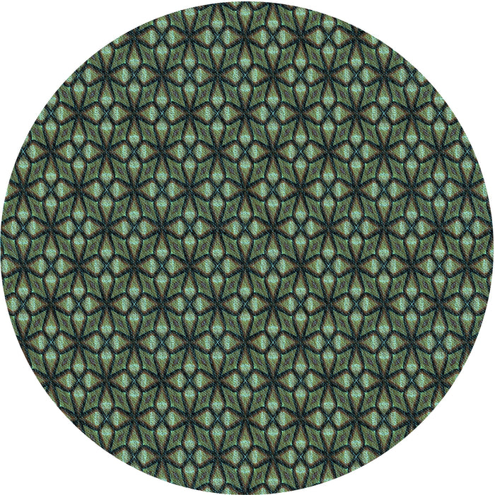 Square Patterned Charcoal Black Rug, pat1570lblu