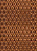 Patterned Orange Rug, pat1570org