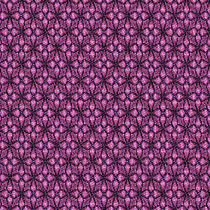 Round Patterned Neon Pink Rug, pat1570pur