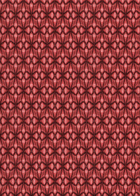 Machine Washable Transitional Red Rug, wshpat1570rd