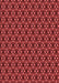 Patterned Red Rug, pat1570rd