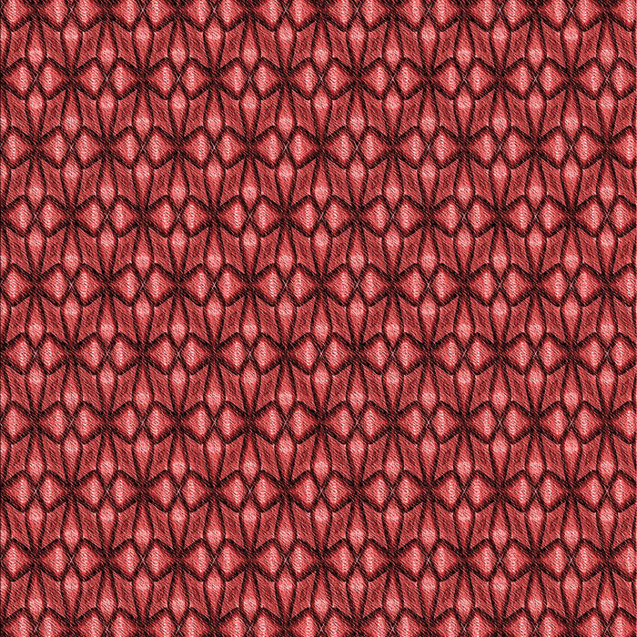 Patterned Red Rug, pat1570rd