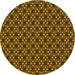 Square Patterned Red Rug, pat1570yw
