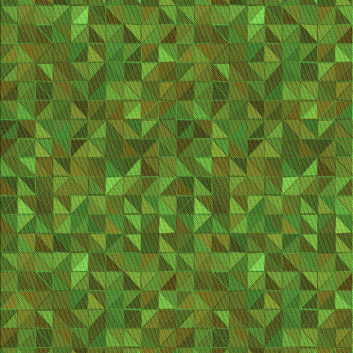 Patterned Seaweed Green Rug, pat1571grn