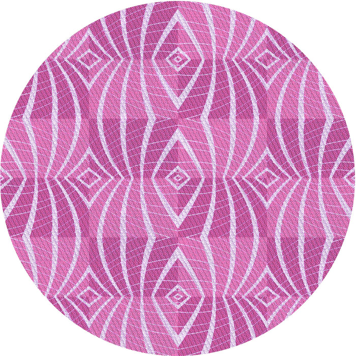 Square Patterned Violet Purple Rug, pat1572pur