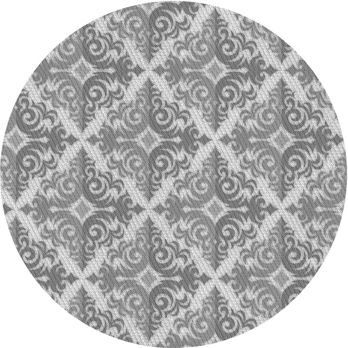 Square Machine Washable Transitional Gray Rug in a Living Room, wshpat1573gry