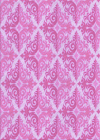 Machine Washable Transitional Pastel Purple Pink Rug, wshpat1573pur
